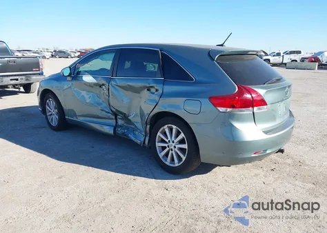 2012 Toyota Venza Le z USA, uszkodzony, nr VIN 4T3BA3BB7CU030506